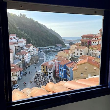 Casa De Pescadores Con Vistas Al Mar Cudillero Bagian luar foto