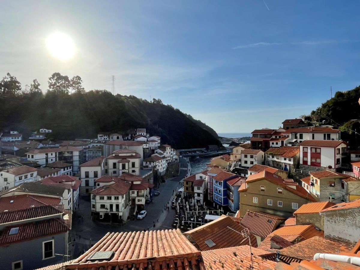 Casa De Pescadores Con Vistas Al Mar Cudillero Bagian luar foto